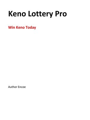 cover image of Keno Lottery Pro